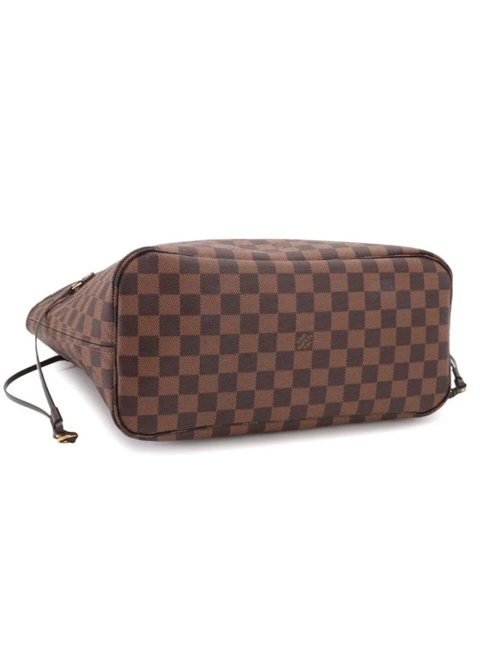 Louis Vuitton Damier Neverfull MM Tote Ebene Cerise Brown